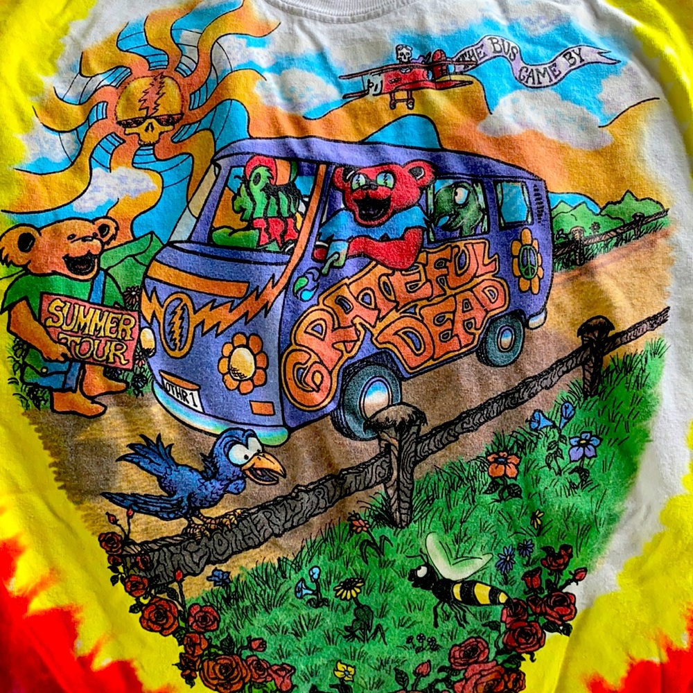 Grateful Dead shirt tie dye size medium